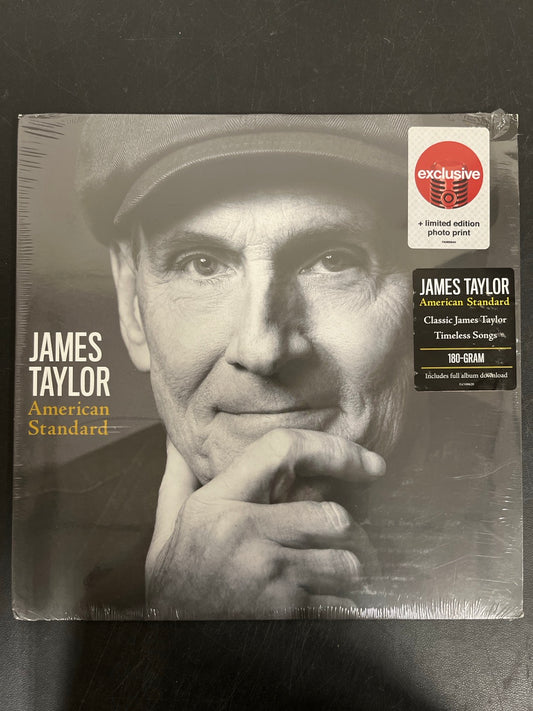 FRONT - James Taylor - American Standard LE 180gm Black Vinyl USED NOT TESTED