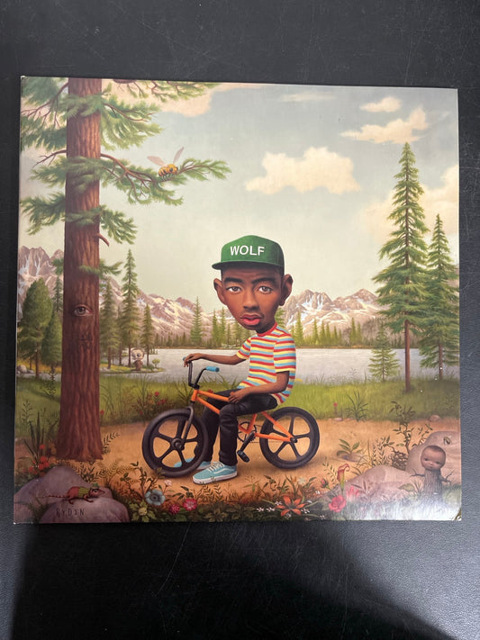 FRONT - Tyler, The Creator - Wolf LE Pink Vinyl USED NOT TESTED