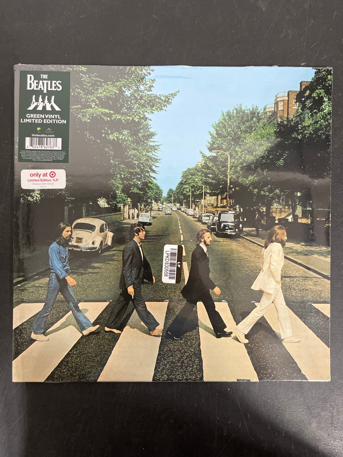 FRONT - The Beatles - Abbey Road LE 180gm Green Vinyl USED NOT TESTED