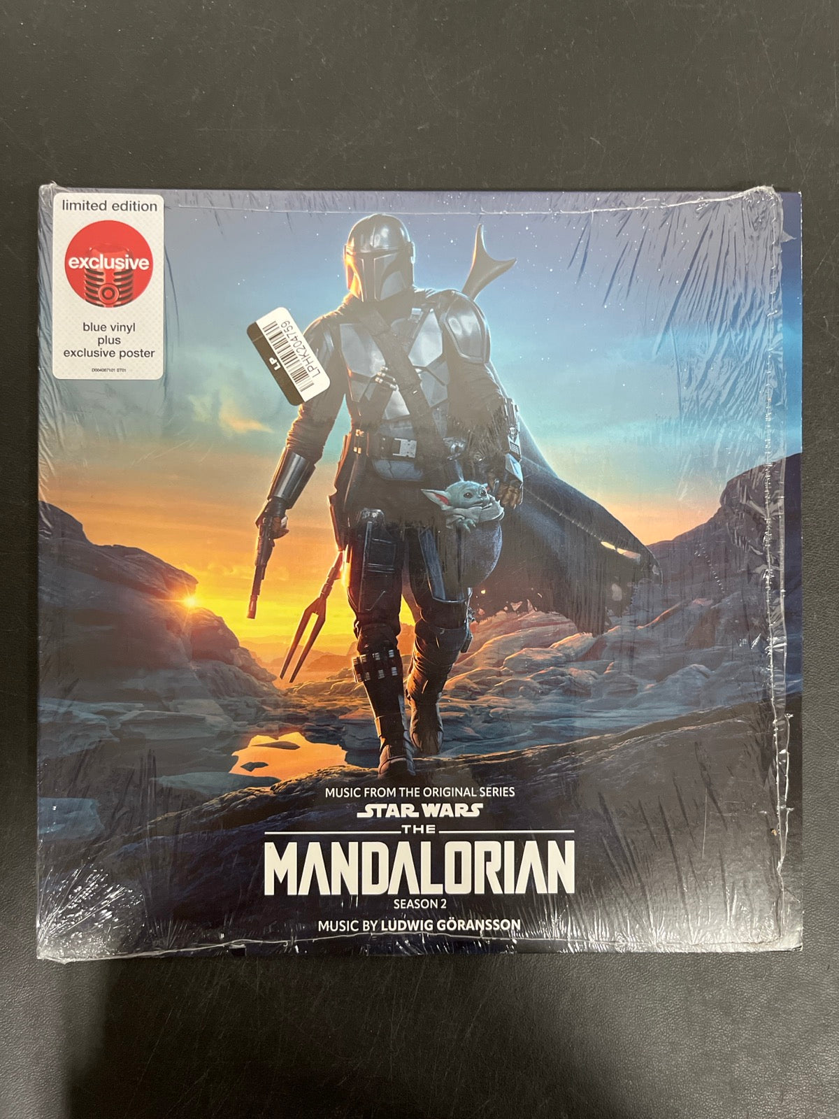 FRONT - Ludwig Göransson - Star Wars: The Mandalorian... LE Blue Vinyl SEALED NOT TESTED