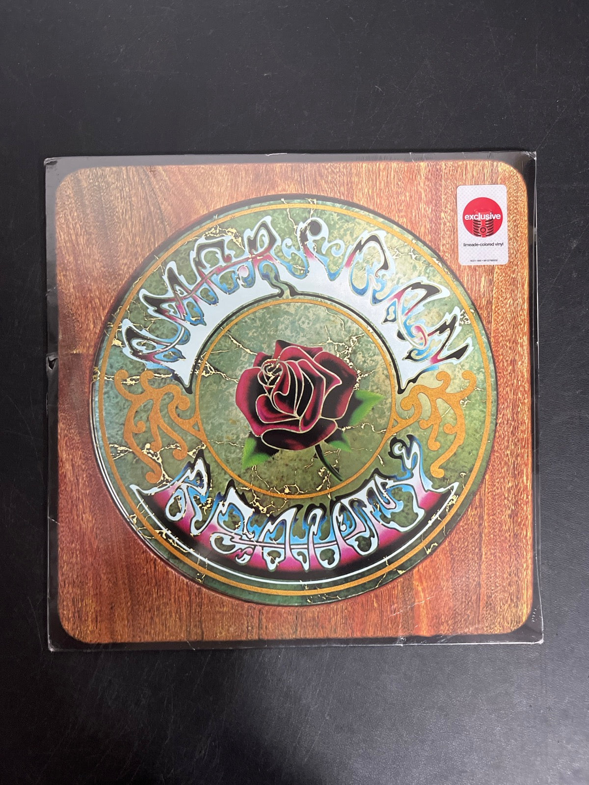 FRONT - Grateful Dead - American Beauty LE Limeade Remastered Vinyl USED NOT TESTED