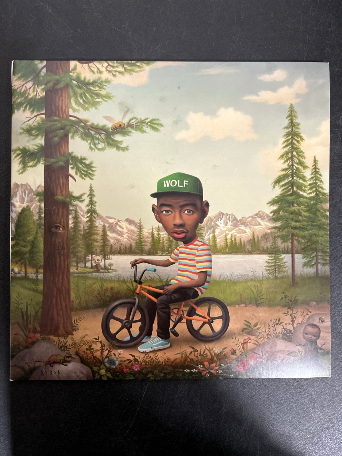 FRONT - Tyler, The Creator - Wolf LE Pink Vinyl USED NOT TESTED