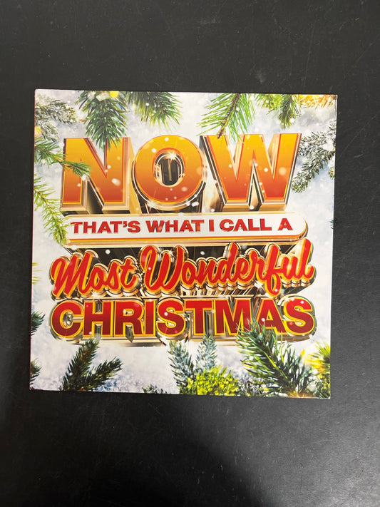 FRONT - Now That's What I Call A Most Wonderful Chr ... LE Green Vinyl USED NOT TESTED