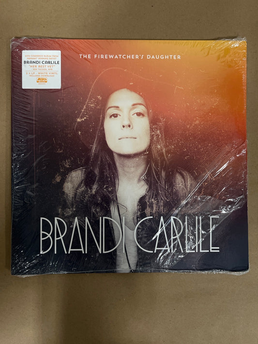 FRONT - Brandi Carlile - The Firewatcher' ... Reissue Etched White Vinyl USED NOT TESTED