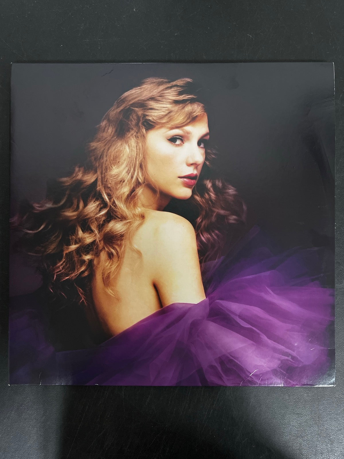 FRONT - Taylor Swift - Speak Now Taylor's Version LE Lilac Marble Vinyl USED NOT TESTED