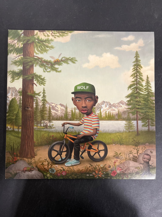 FRONT - Tyler, The Creator - Wolf LE Pink Vinyl USED NOT TESTED