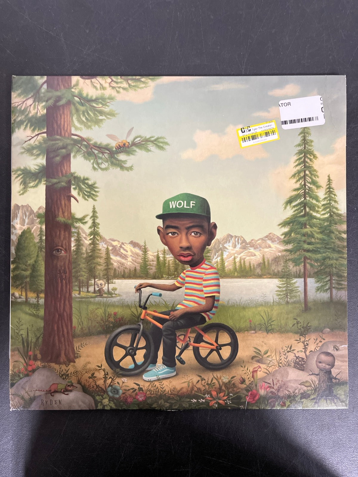 FRONT - Tyler, The Creator - Wolf LE Pink Vinyl USED NOT TESTED