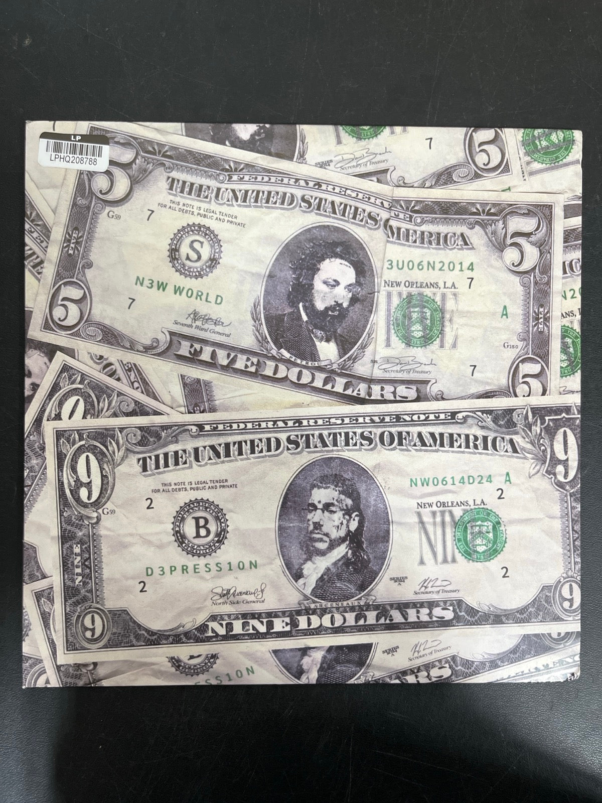 FRONT - $uicideboy$ - New World Depression Clear Vinyl USED NOT TESTED