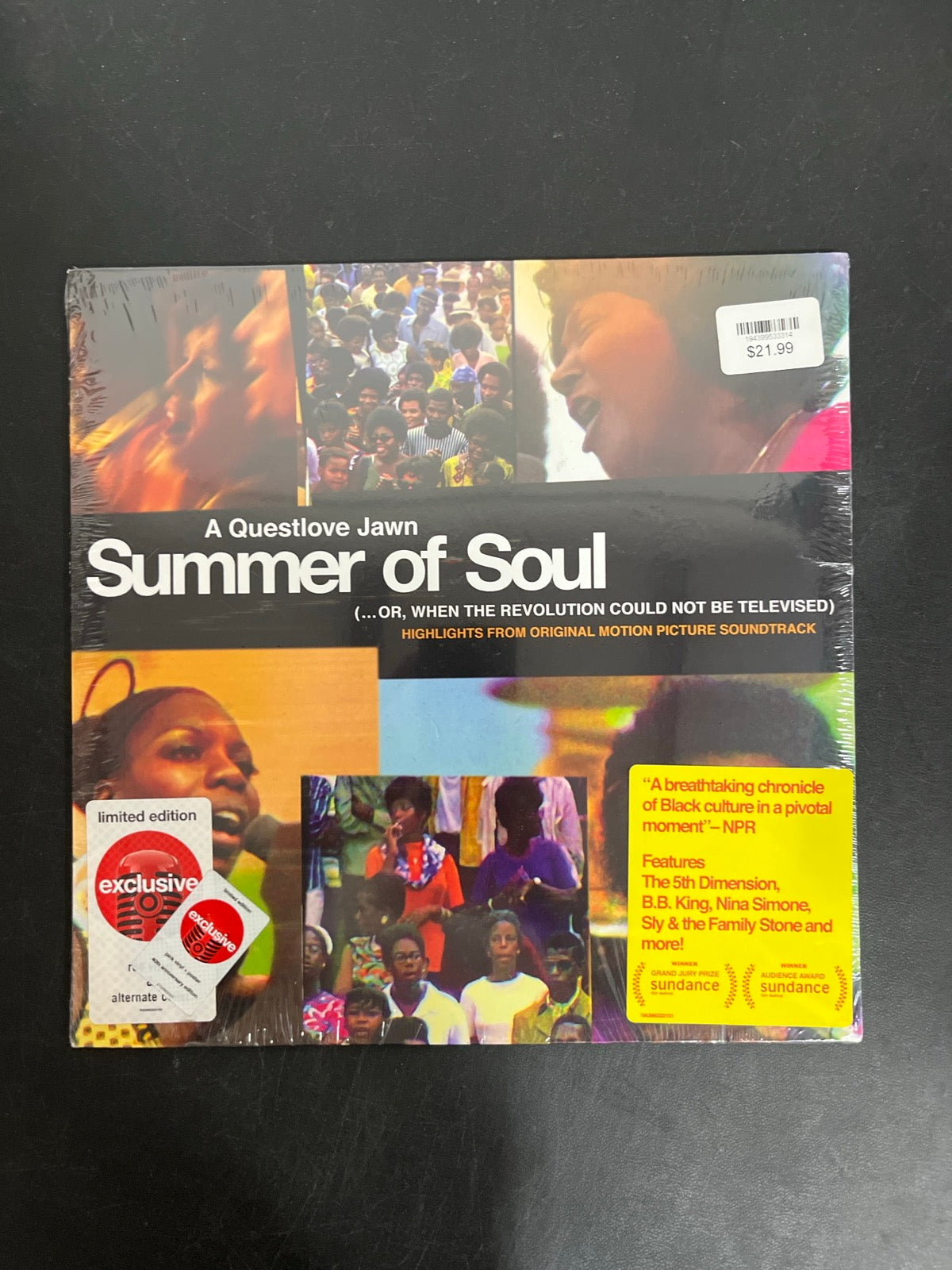 FRONT - Summer Of Soul (...Or, When The Revolution Could ... Red Vinyl SEALED NOT TESTED