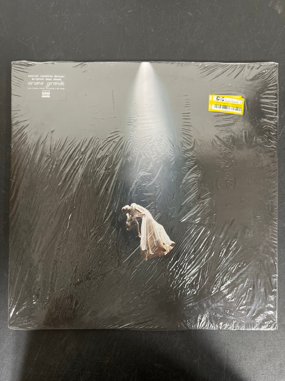 FRONT - Ariana Grande - Eternal Sunshine Deluxe Clear Vinyl USED NOT TESTED