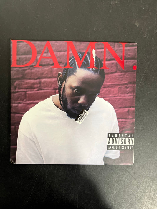 FRONT - Kendrick Lamar - DAMN. LE 180gm Green Vinyl USED NOT TESTED