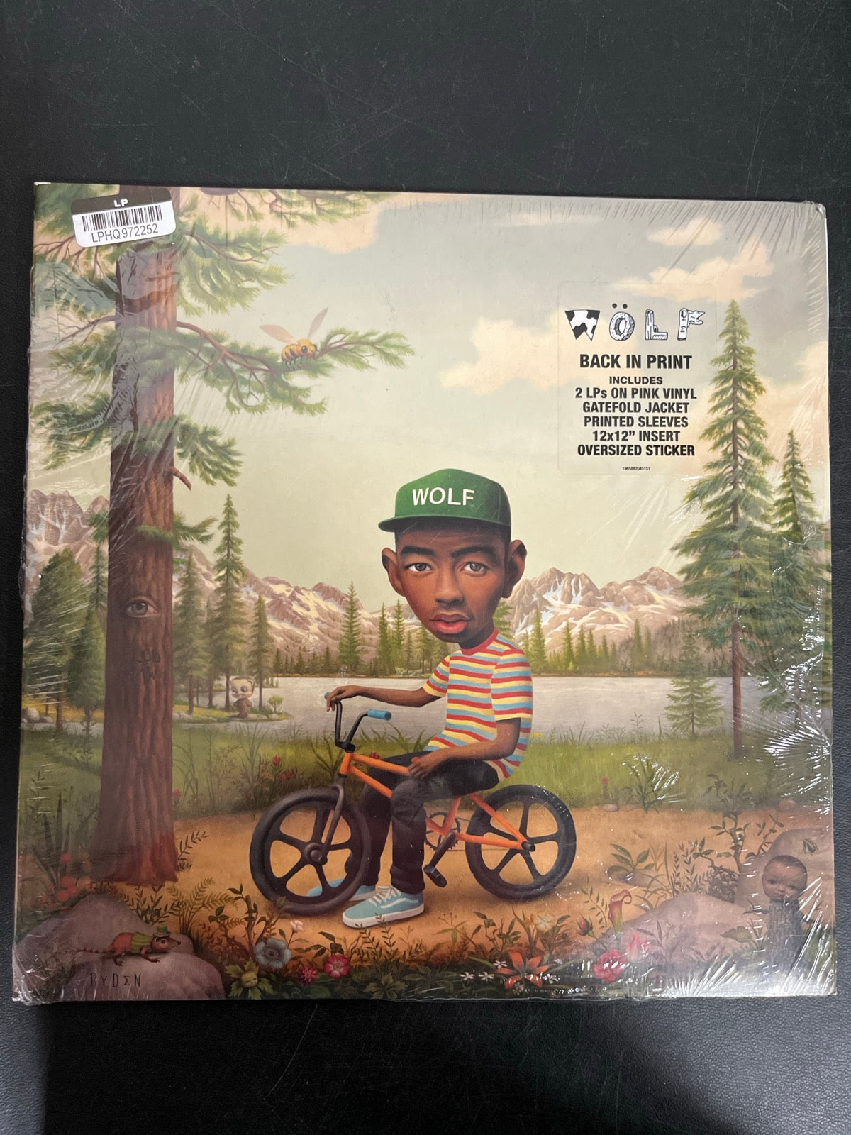 FRONT - Tyler, The Creator - Wolf LE Pink Vinyl USED NOT TESTED