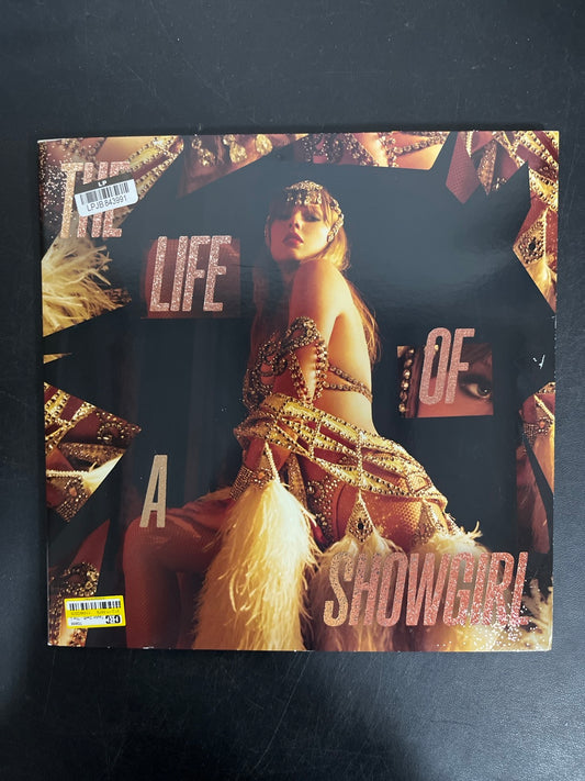 FRONT - Taylor Swift - The Life of a ... LE 180gm Pink Yellow Vinyl USED NOT TESTED