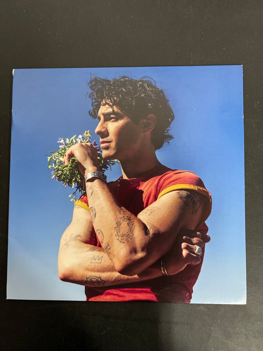 FRONT - Joe Jonas - Music for People Who Beli ... Target Exclusive Vinyl USED NOT TESTED