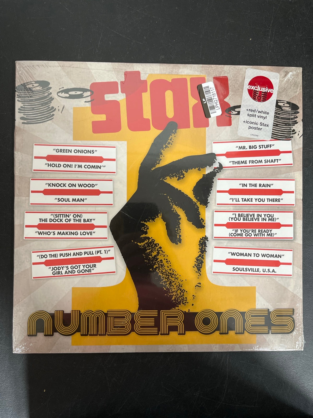 FRONT - Stax Number Ones LE Red Vinyl USED NOT TESTED