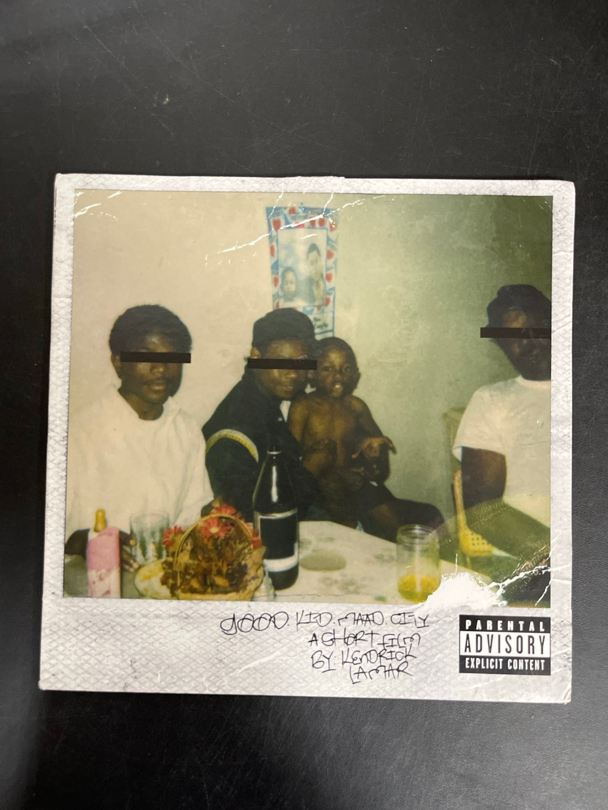FRONT - Kendrick Lamar - good kid, m.A.A.d city LE Red Vinyl USED NOT TESTED