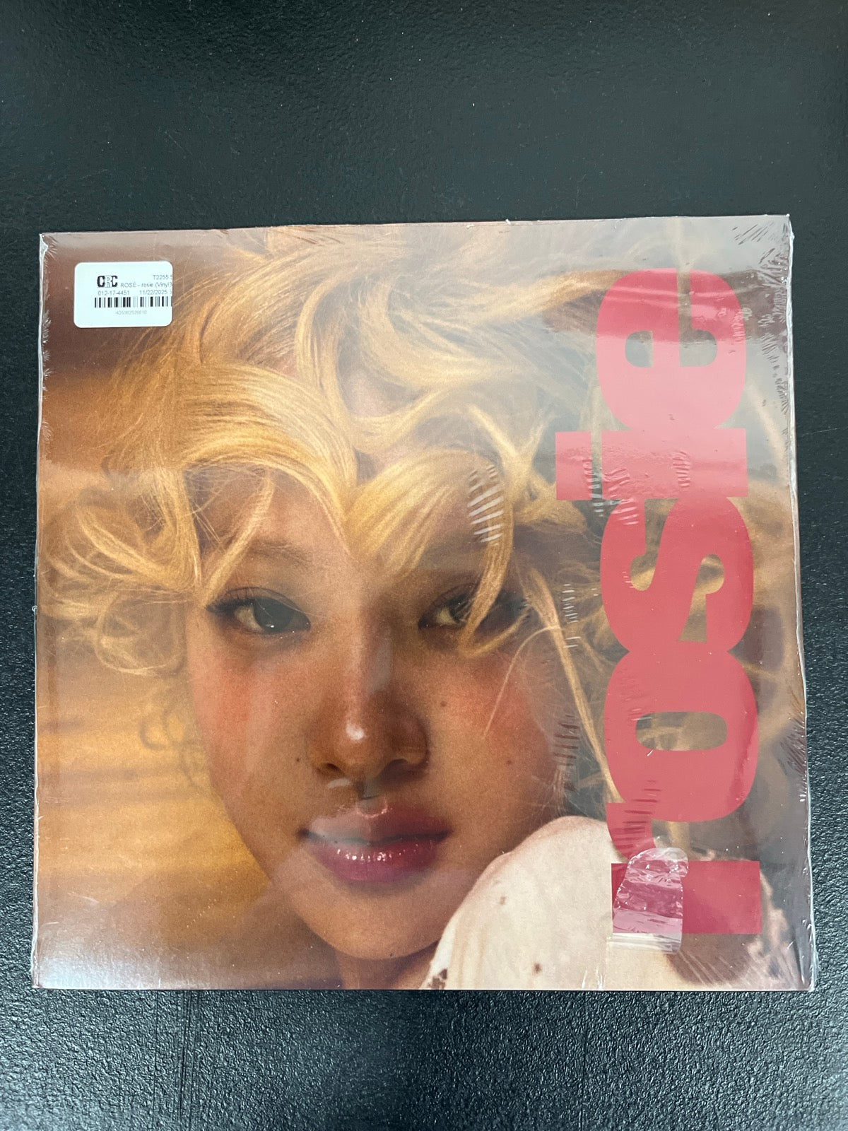 FRONT - Rosé - Rosie LE Red Vinyl SEALED NOT TESTED