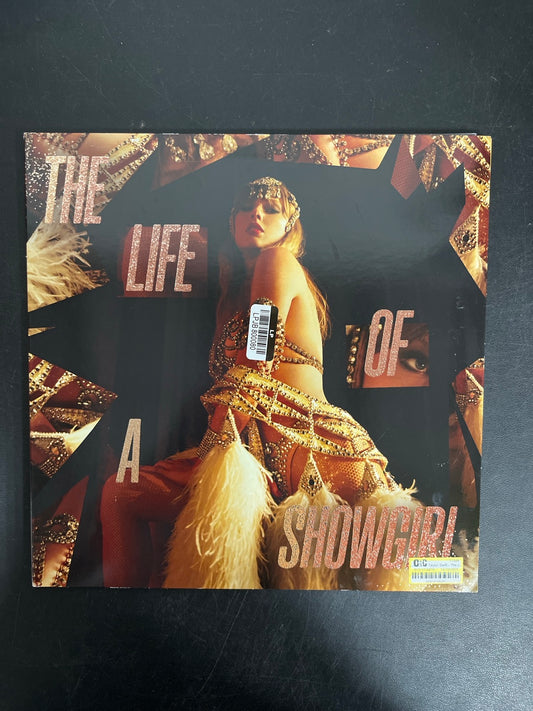 FRONT - Taylor Swift - The Life of a ... LE 180gm Pink Yellow Vinyl USED NOT TESTED