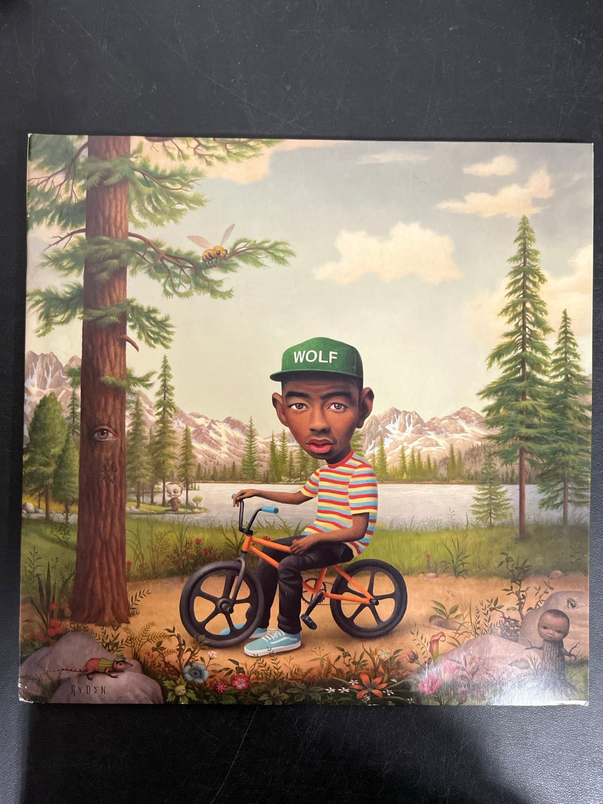 FRONT - Tyler, The Creator - Wolf LE Pink Vinyl USED NOT TESTED
