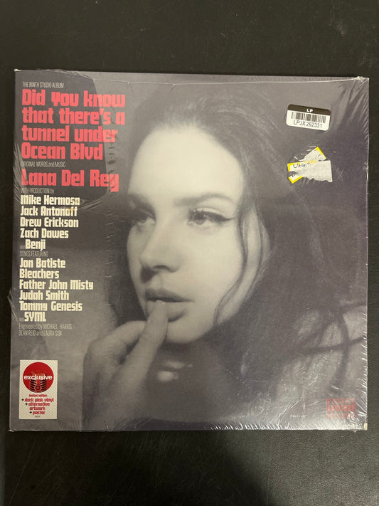 FRONT - Lana Del Rey - Did You Know That ... LE 180gm Dark Pink Vinyl USED NOT TESTED