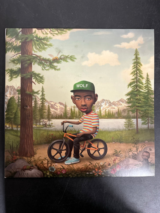 FRONT - Tyler, The Creator - Wolf LE Pink Vinyl USED NOT TESTED