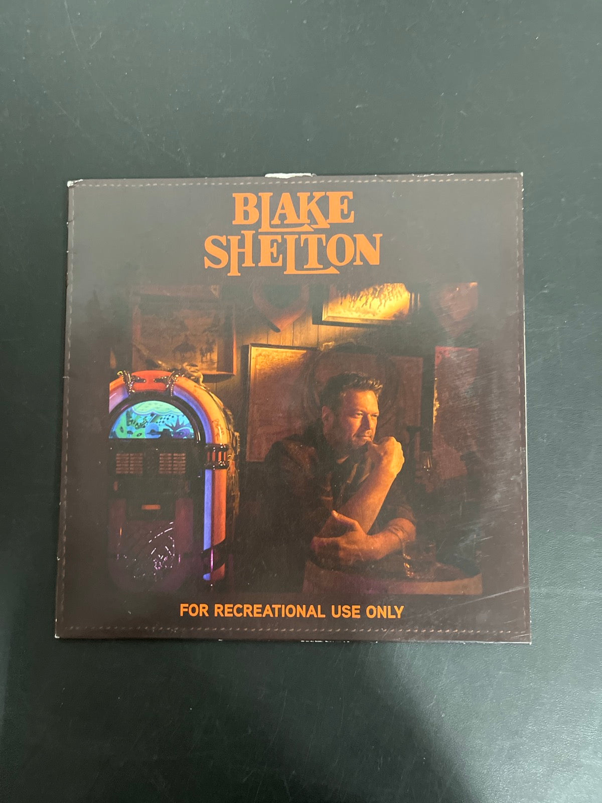 FRONT - Blake Shelton - For Recreationa ... Target Exclusive Green Vinyl USED NOT TESTED