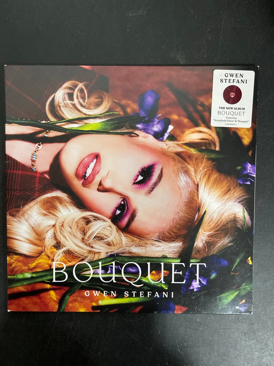 FRONT - Gwen Stefani - Bouquet LE Orchid Etched Numbered Vinyl USED NOT TESTED