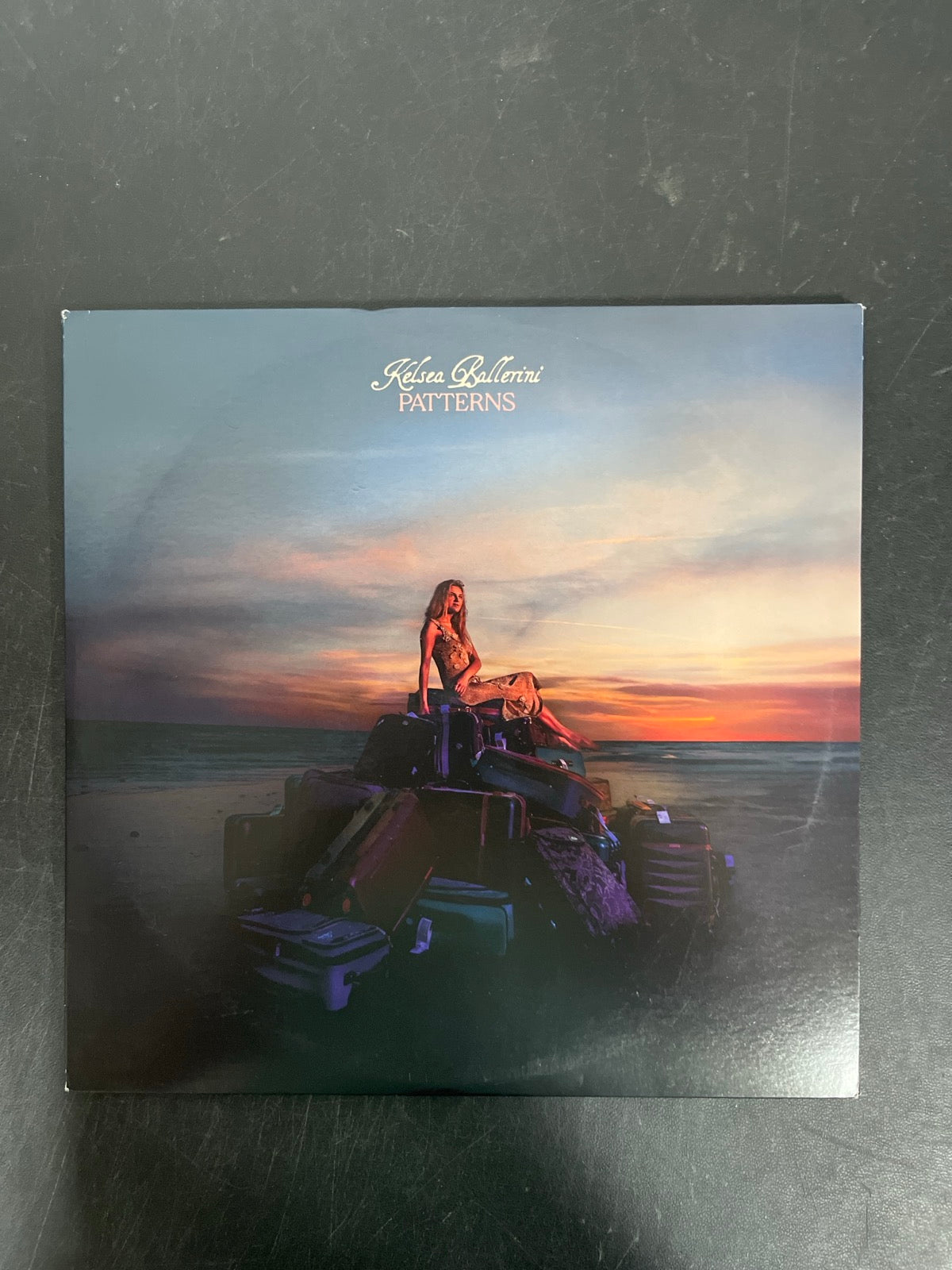 FRONT - Kelsea Ballerini - Patterns LE Uncharted Waters Vinyl USED NOT TESTED