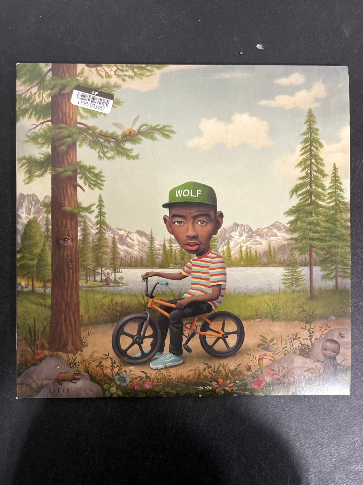 FRONT - Tyler, The Creator - Wolf LE Pink Vinyl USED NOT TESTED