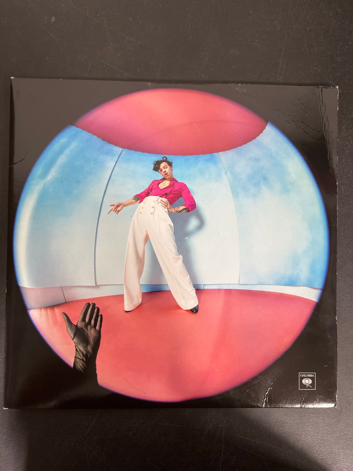 FRONT - Harry Styles - Fine Line LE Black & White Vinyl USED NOT TESTED
