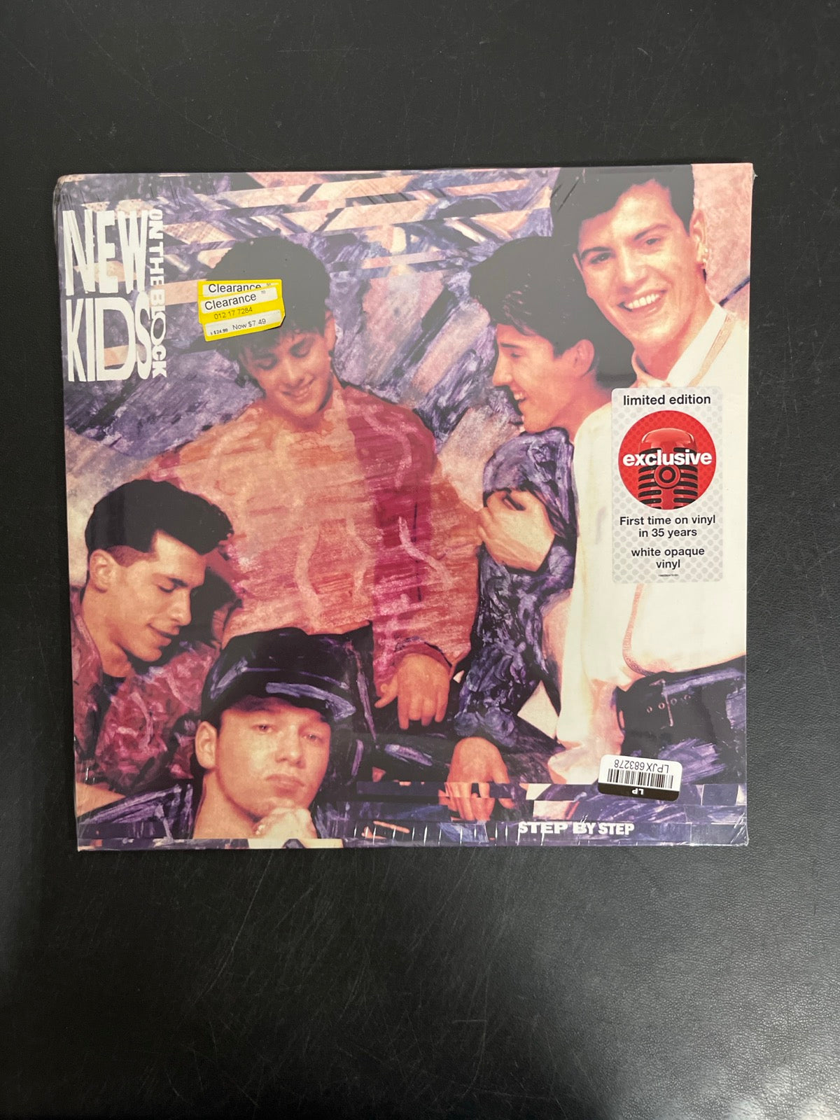 FRONT - Block - Step By Step LE Remastered White Opaque Vinyl SEALED NOT TESTED