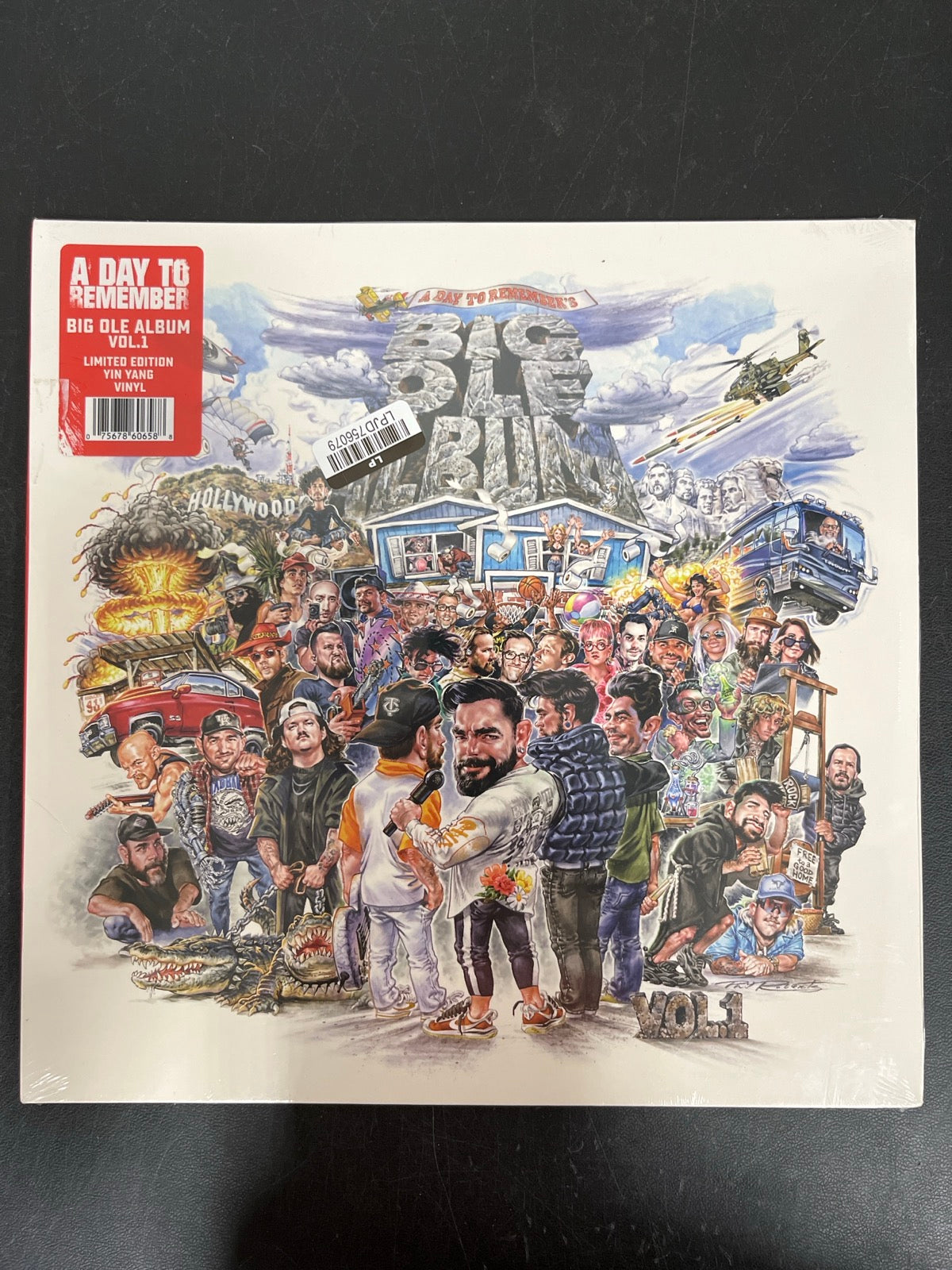 FRONT - A Day to Remember - Big Ole Album Vol. 1 Yin / Yang Vinyl SEALED NOT TESTED