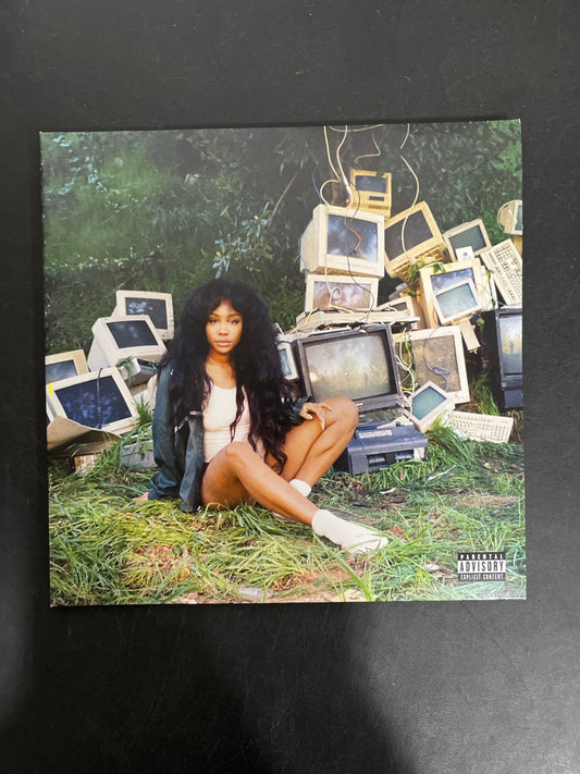 FRONT - SZA - Ctrl LE Translucent Green Vinyl USED NOT TESTED