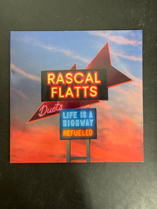 FRONT - Flatts Target Exclusive Refueled Edition Translucent Blue Vinyl USED NOT TESTED