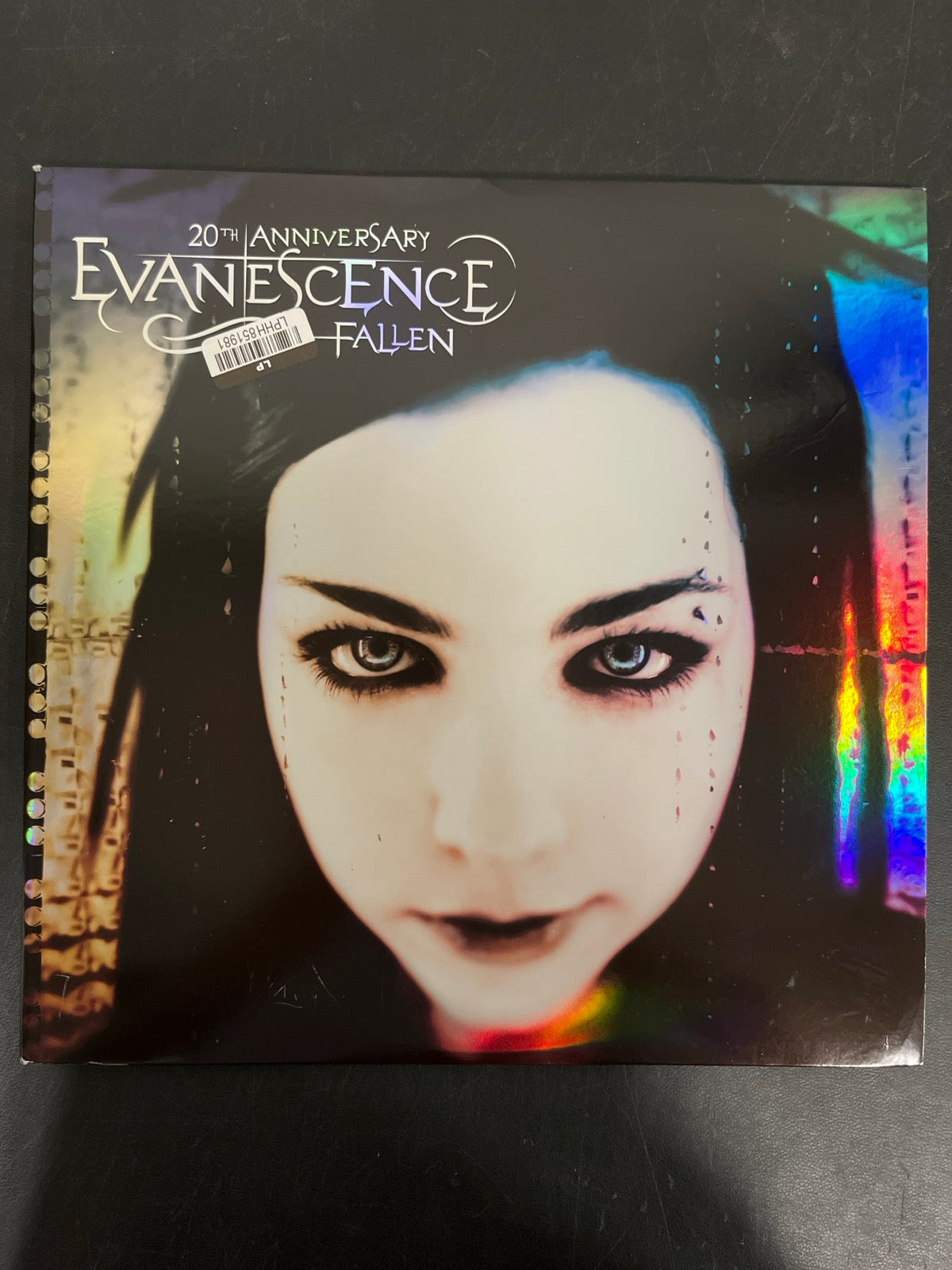 FRONT - Evanescence - Fallen 20th Anniv Ed. Blue Smoke Vinyl USED NOT TESTED
