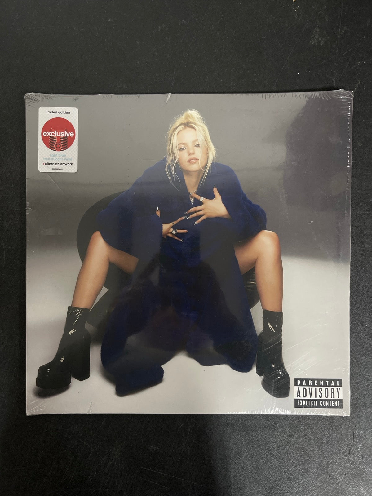 FRONT - Reneé Rapp - Snow Angel LE Blue Vinyl SEALED NOT TESTED