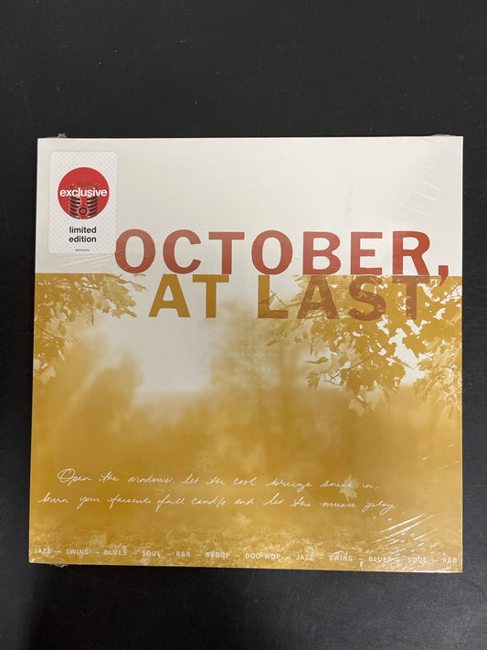 FRONT - October, At Last LE Vinyl SEALED NOT TESTED