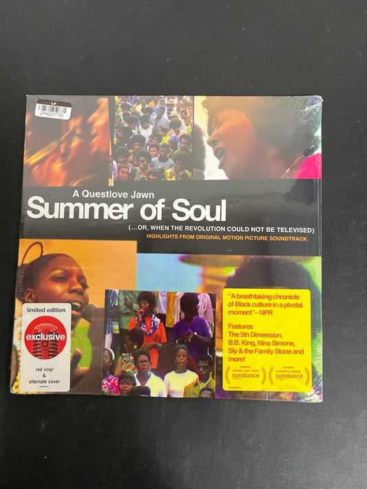 FRONT - Summer Of Soul (...Or, When The Revolution Could N ... Red Vinyl USED NOT TESTED
