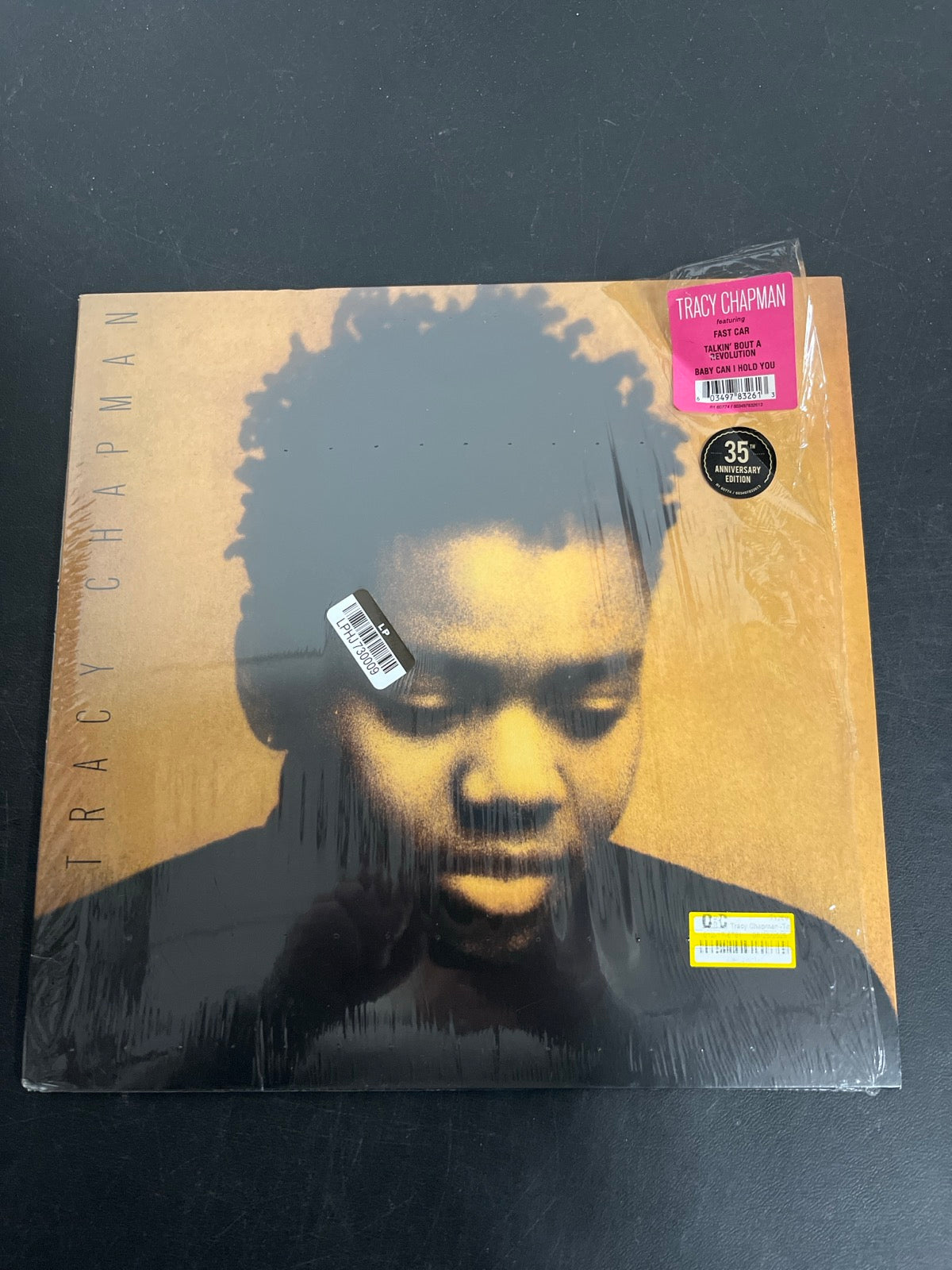 FRONT - Chapman - Tracy Chapman Reissue Etched 180 Gram Remastered Vinyl USED NOT TESTED