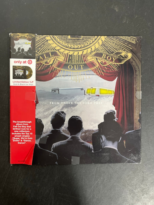 FRONT - Fall Out Boy - From Under The ... LE Gold / Black Vinyl USED NOT TESTED
