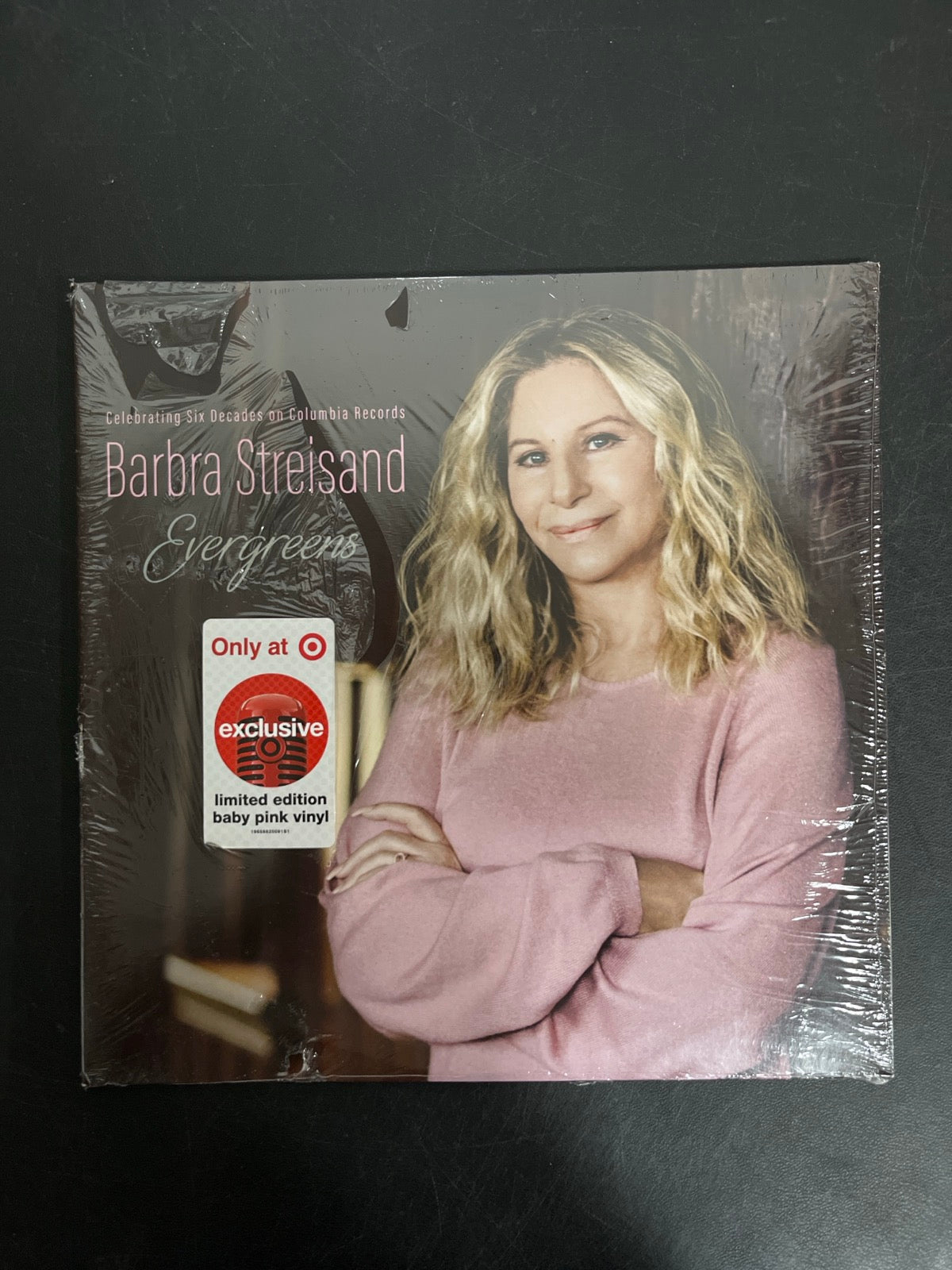 FRONT - Barbra Streisand - Evergreens: Celebrating ... LE Pink Vinyl SEALED NOT TESTED