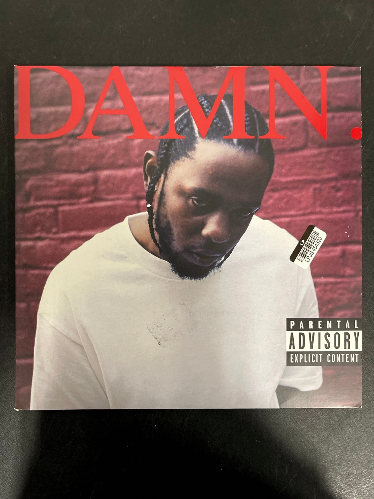 FRONT - Kendrick Lamar - DAMN. LE 180gm Green Vinyl USED NOT TESTED