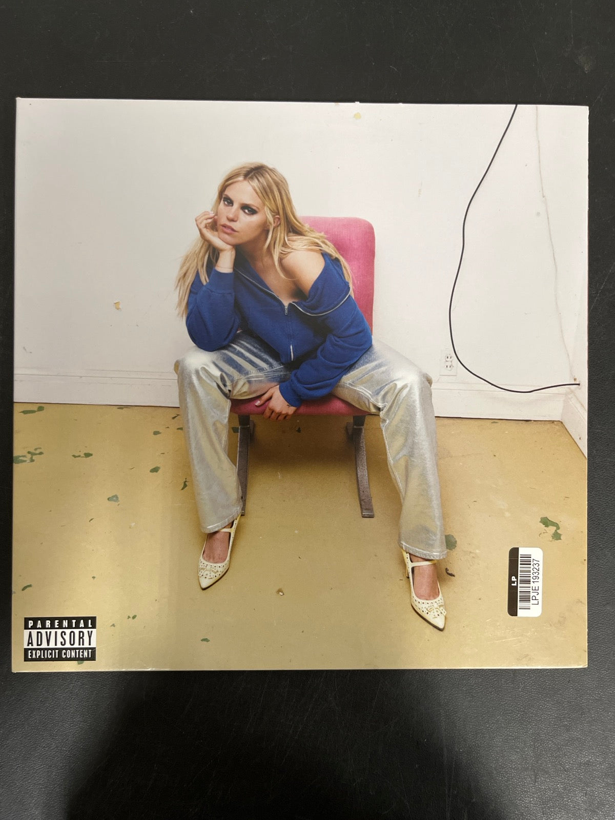 FRONT - Reneé Rapp - Bite Me LE Baby Blue Vinyl USED NOT TESTED