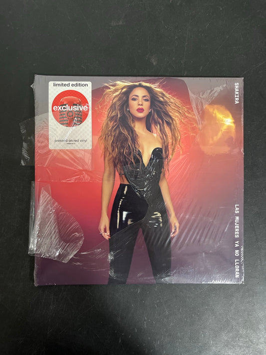 FRONT - Shakira - Las Mujeres Ya No Lloran LE Red Vinyl USED NOT TESTED