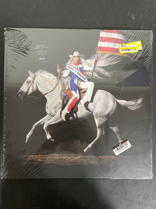 FRONT - Beyoncé - Cowboy Carter LE Vinyl USED NOT TESTED