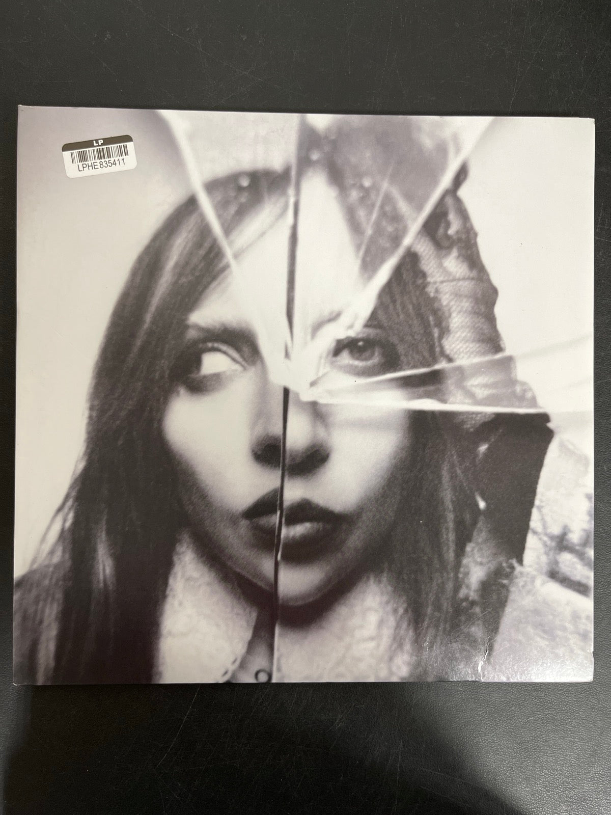 FRONT - Lady Gaga - MAYHEM LE Yellow Etched Vinyl USED NOT TESTED