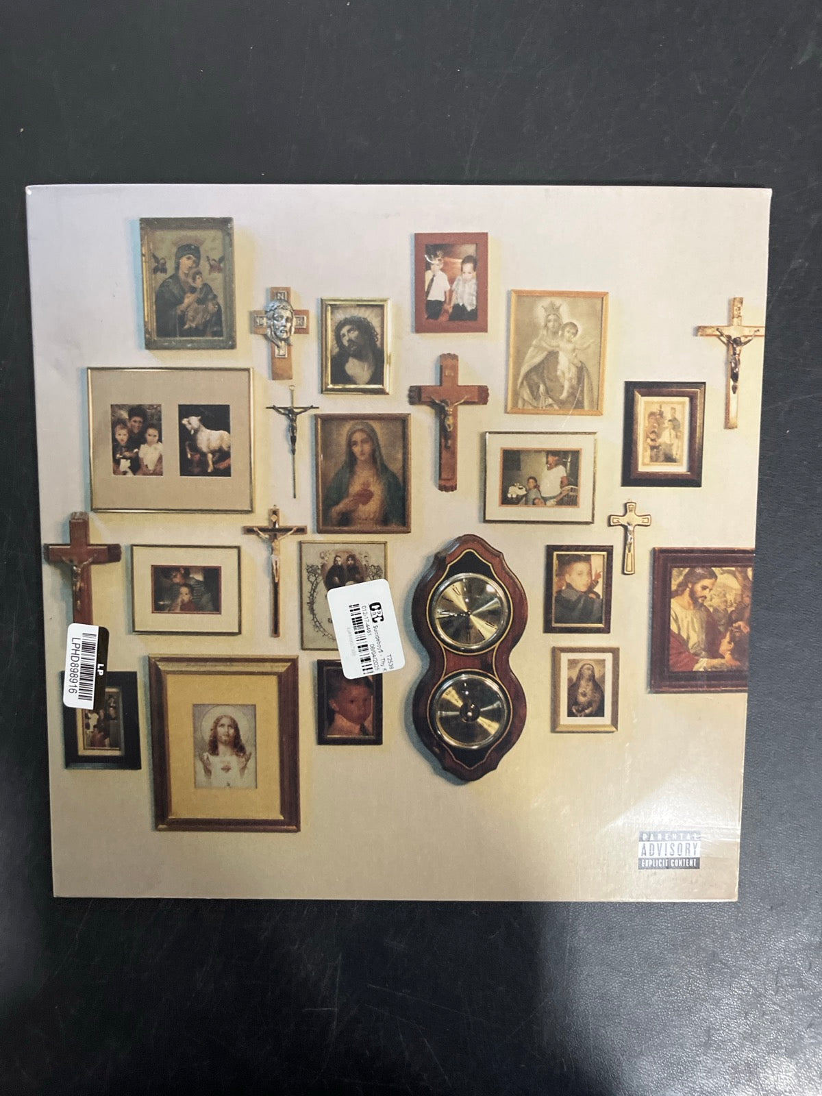 FRONT - $uicideboy$ - Thy Kingdom Come LE Clear Vinyl USED NOT TESTED