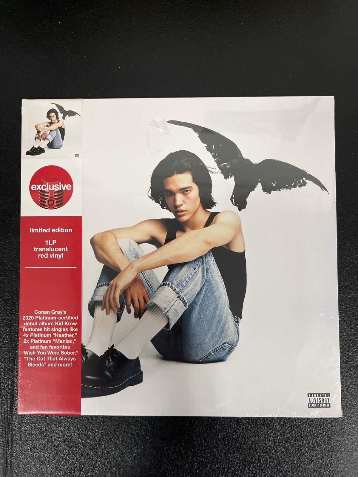 FRONT - Conan Gray - Kid Krow LE Red Vinyl SEALED NOT TESTED