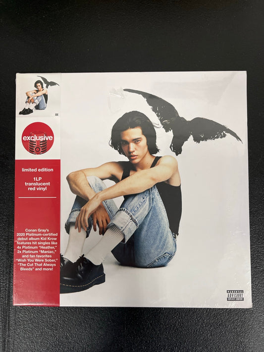 FRONT - Conan Gray - Kid Krow LE Red Vinyl SEALED NOT TESTED