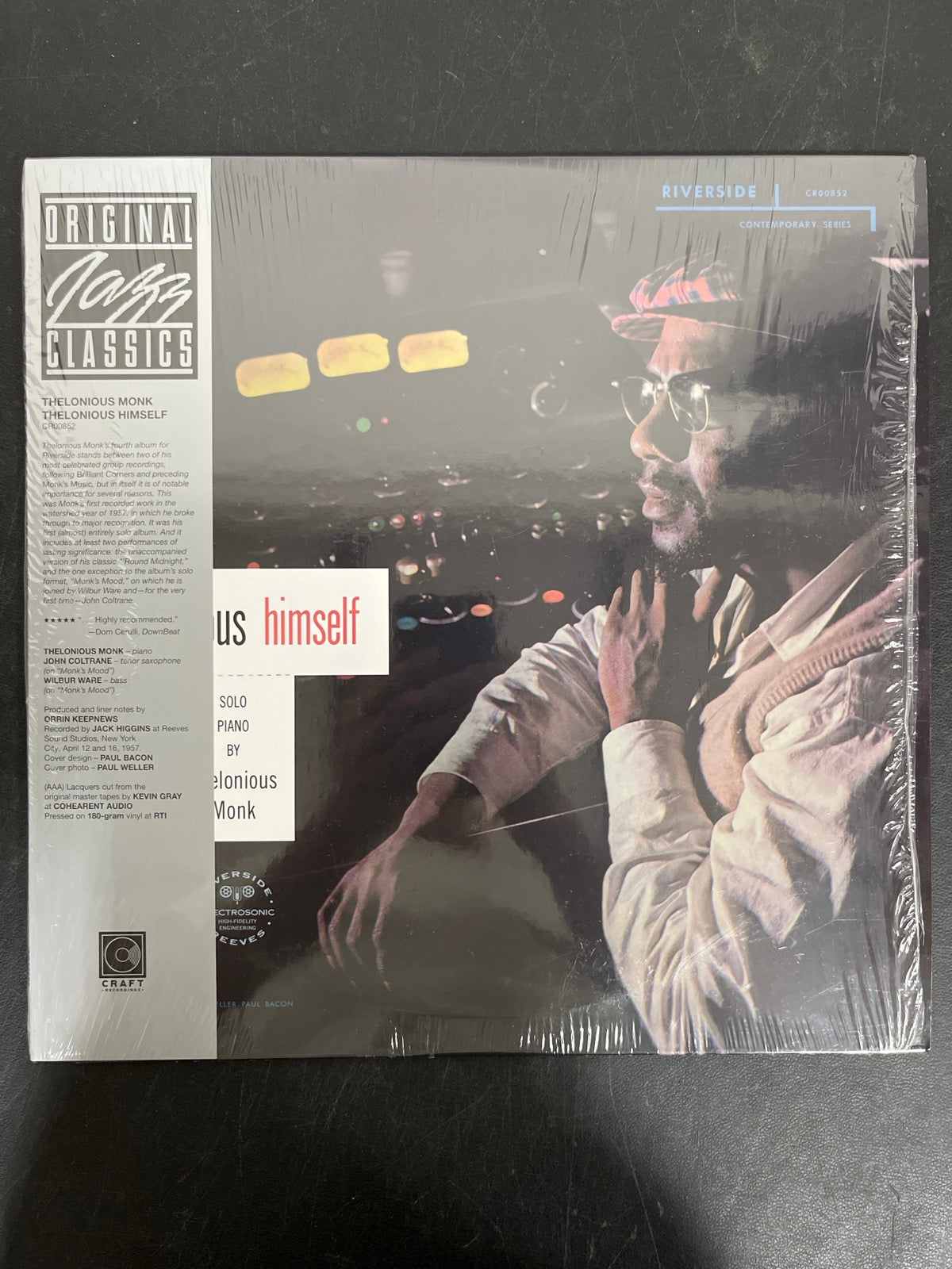 FRONT - Thelonious Monk - Thelonious Himself Remastered Reissue Vinyl USED NOT TESTED